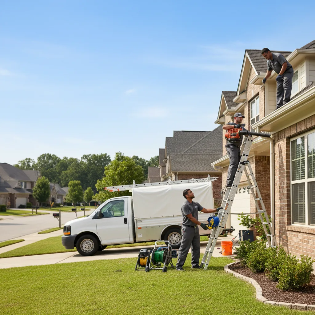 Home Gutter Service in Quanah, TX near me